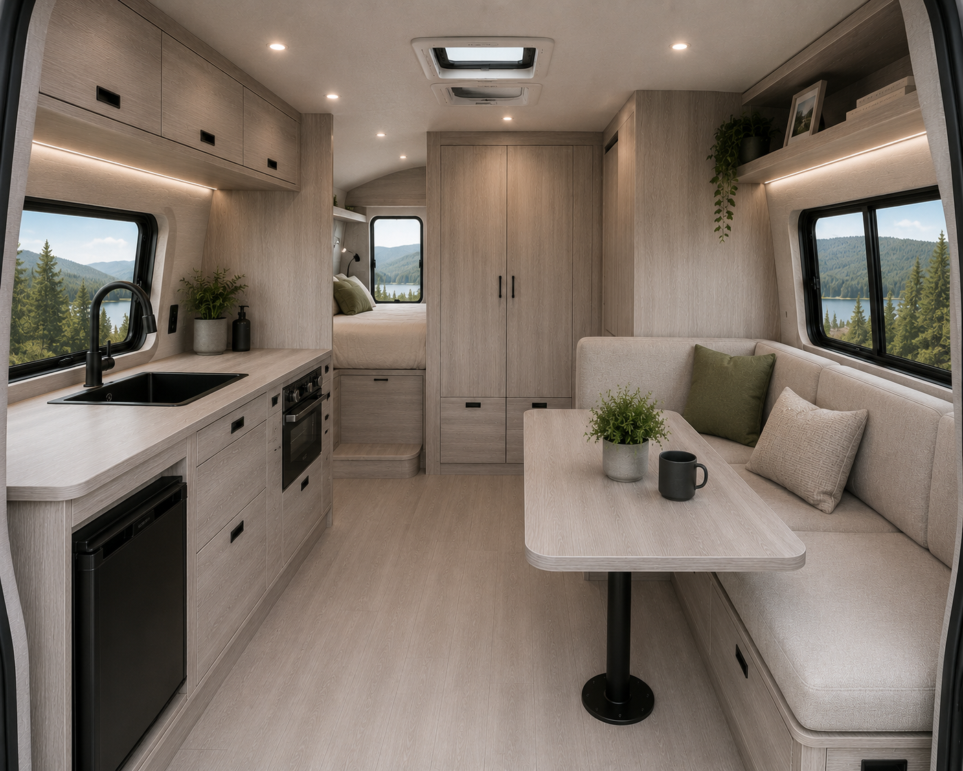 Herringbone Lightweight Furniture Plywood Sheet 15mm – Campervan Furniture Board