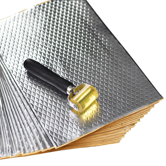 DS SOUND DEADENING SHEETS (QTY. 40) + ROLLER TOOL