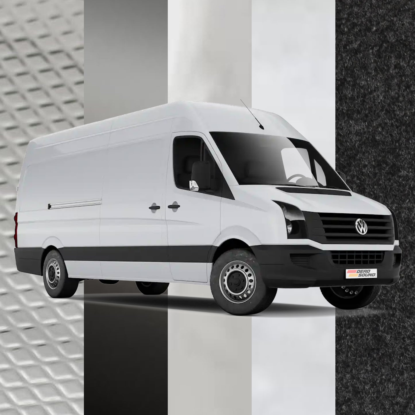 LARGE VAN SOUND DEADENING, INSULATION & CARPET LINING KIT