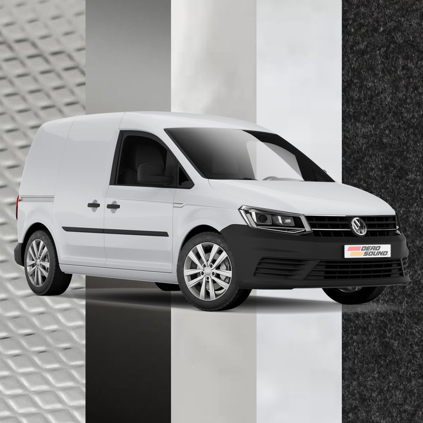 SMALL VAN SOUND DEADENING, INSULATION & CARPET LINING KIT