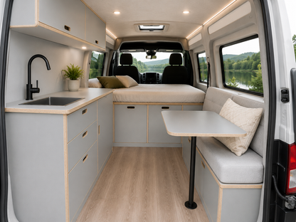 Matt Grey Lightweight Furniture Plywood Sheet 15mm – Campervan Furniture Board