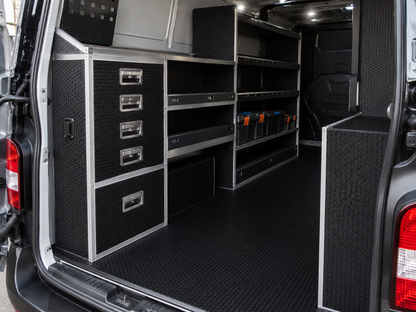 12mm Black Hexa Phenolic plywood vehicle flooring example