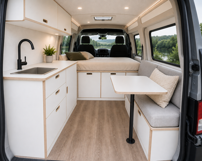 Matt White Lightweight Furniture Plywood Sheet 15mm – Campervan Furniture Board