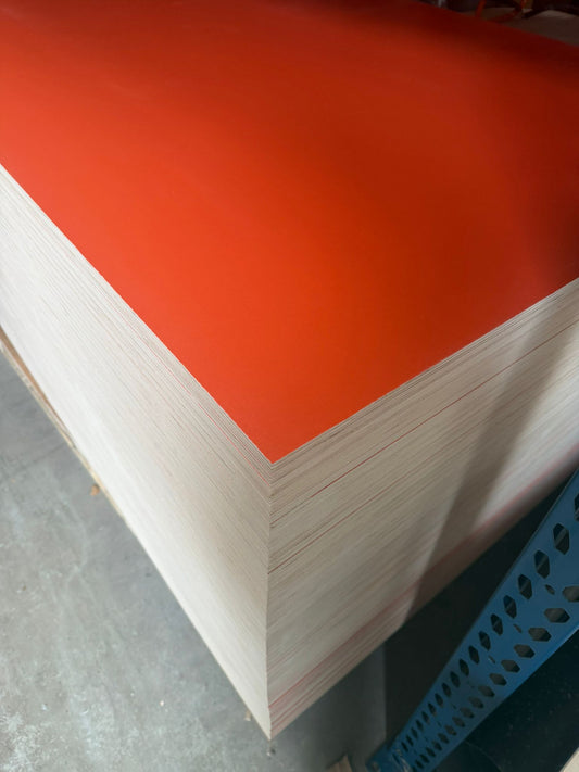 ORANGE LIGHTWEIGHT FURNITURE PLYWOOD