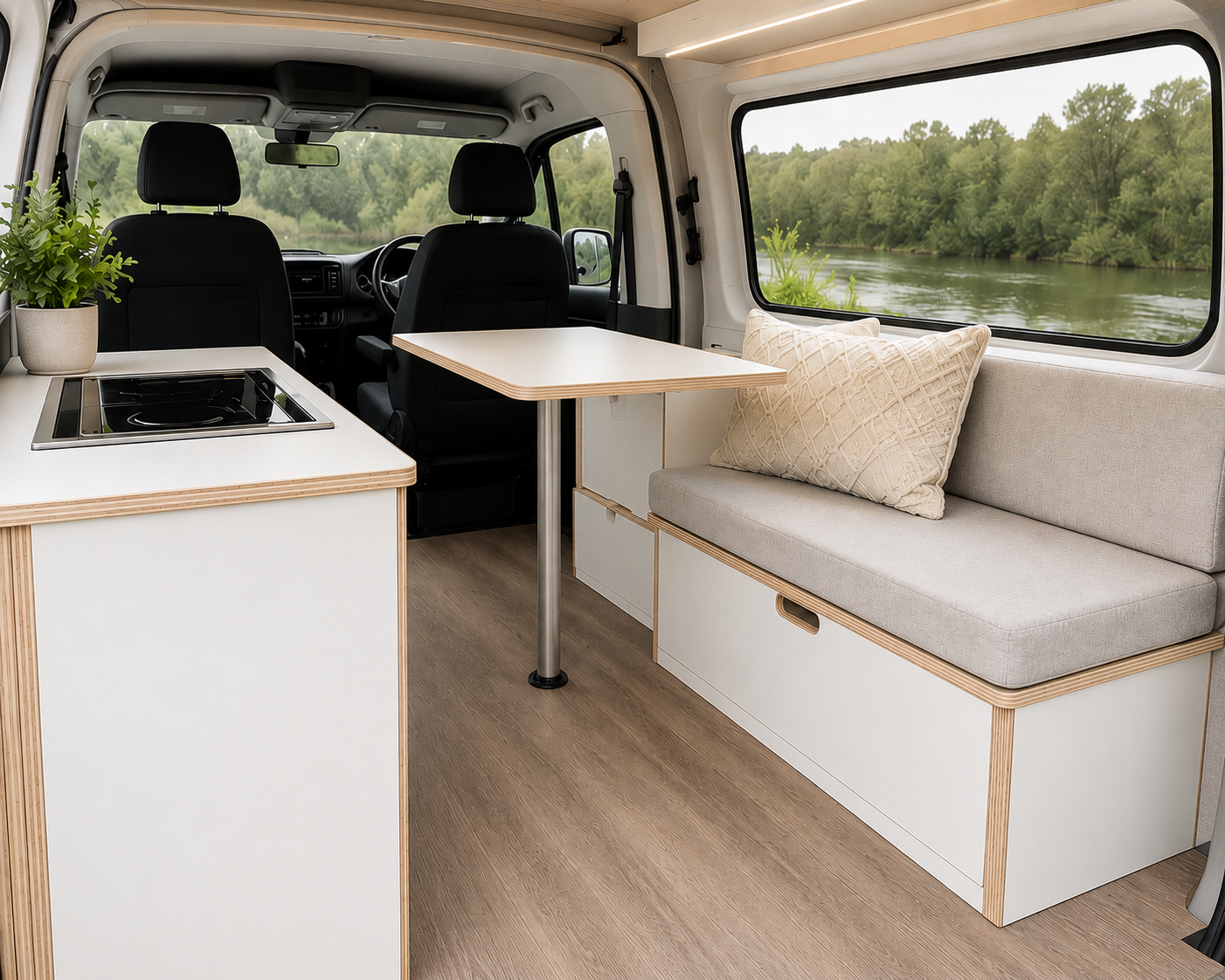 Matt White Lightweight Furniture Plywood Sheet 15mm – Campervan Furniture Board
