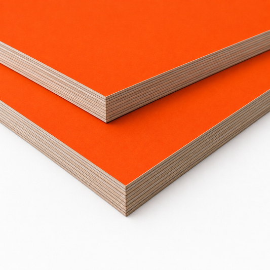 Orange Lightweight Furniture Plywood Sheet 15mm – Campervan Furniture Board