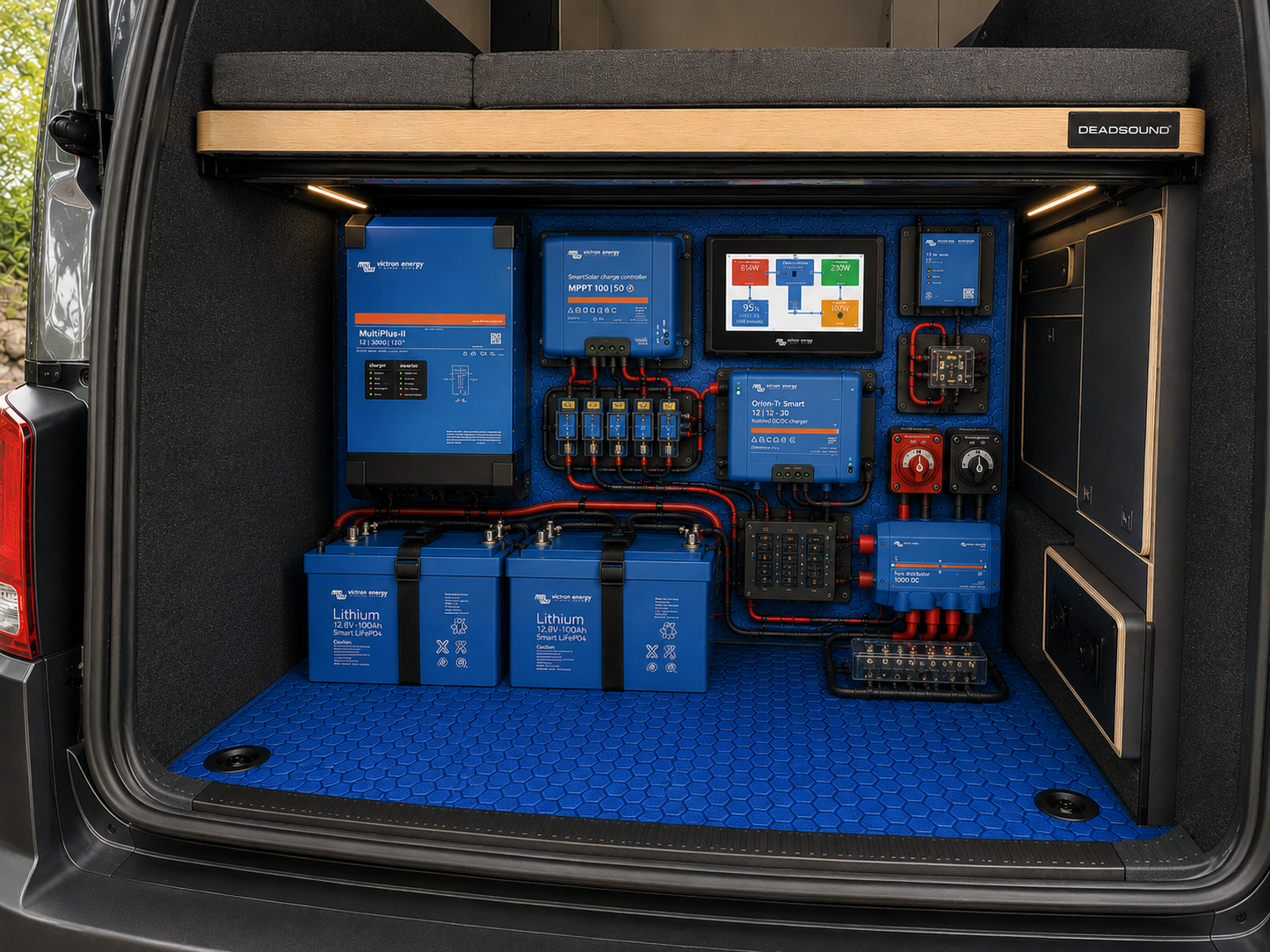15mm Blue Hexa Phenolic Poplar Plywood Sheet (Anti-Slip Trailer & Vehicle Flooring)