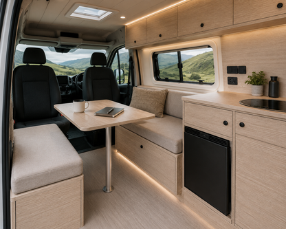 Ivory Oak Lightweight Furniture Plywood Sheet 15mm – Campervan Furniture Board