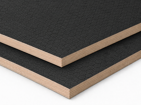 12mm Hexa Phenolic Poplar Plywood Sheet (Anti-Slip Trailer & Vehicle Flooring)