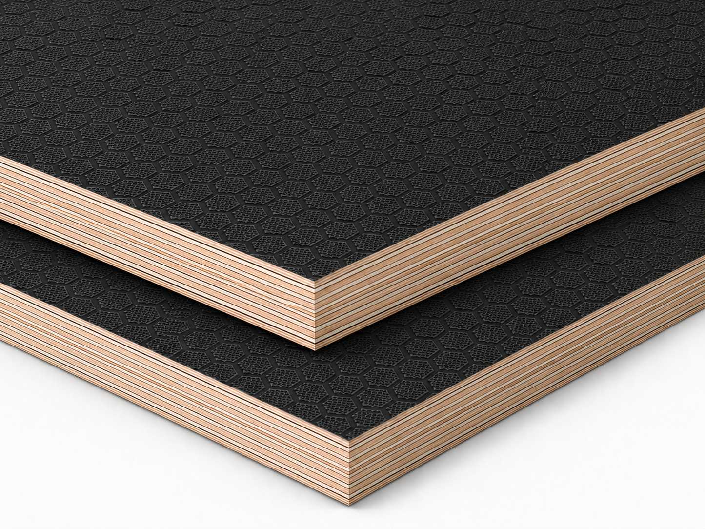 18mm Hexa Phenolic Poplar Plywood Sheet (Anti-Slip Trailer & Vehicle Flooring)