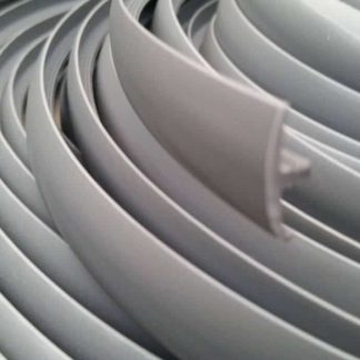 Silver T-Trim edging for 15mm campervan furniture boards