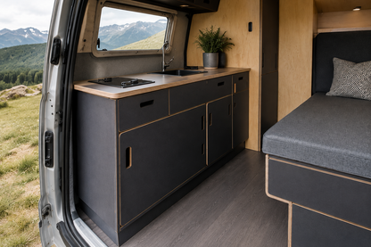 Dark Grey Lightweight Furniture Plywood Sheet 15mm – Campervan Furniture Board