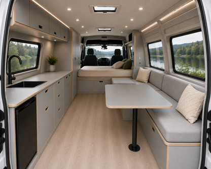 Matt Grey Lightweight Furniture Plywood Sheet 15mm – Campervan Furniture Board