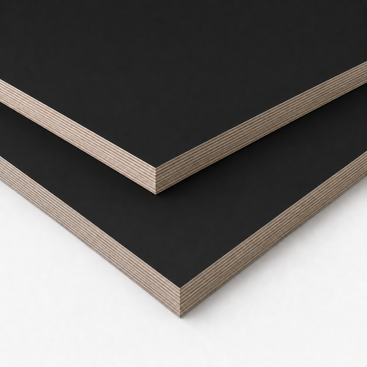 Matt Black Lightweight Furniture Plywood Sheet 15mm – Campervan Furniture Board