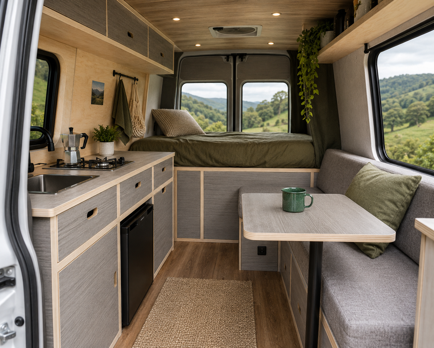 Slate Grey Lightweight Furniture Plywood Sheet 15mm – Campervan Furniture Board