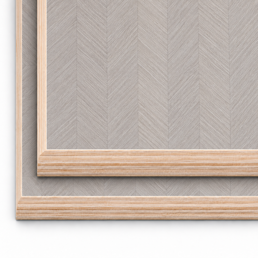 Herringbone lightweight furniture plywood board with square 90-degree corner