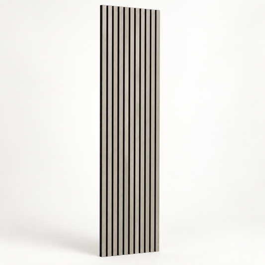 DeadSound Light Grey acoustic wall panel, 240cm x 60cm