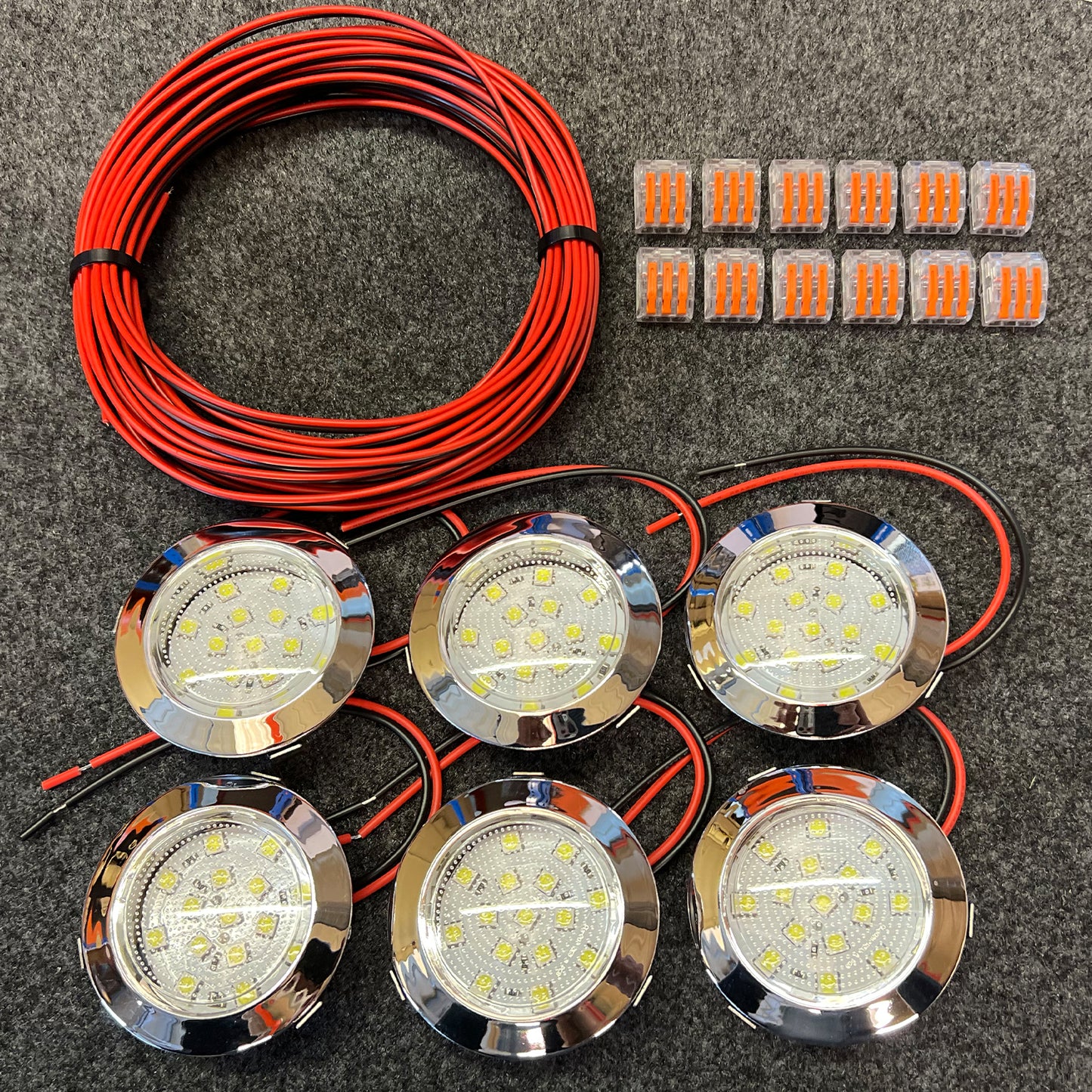 DS CAMPER 12V LIGHTS + WIRING KIT