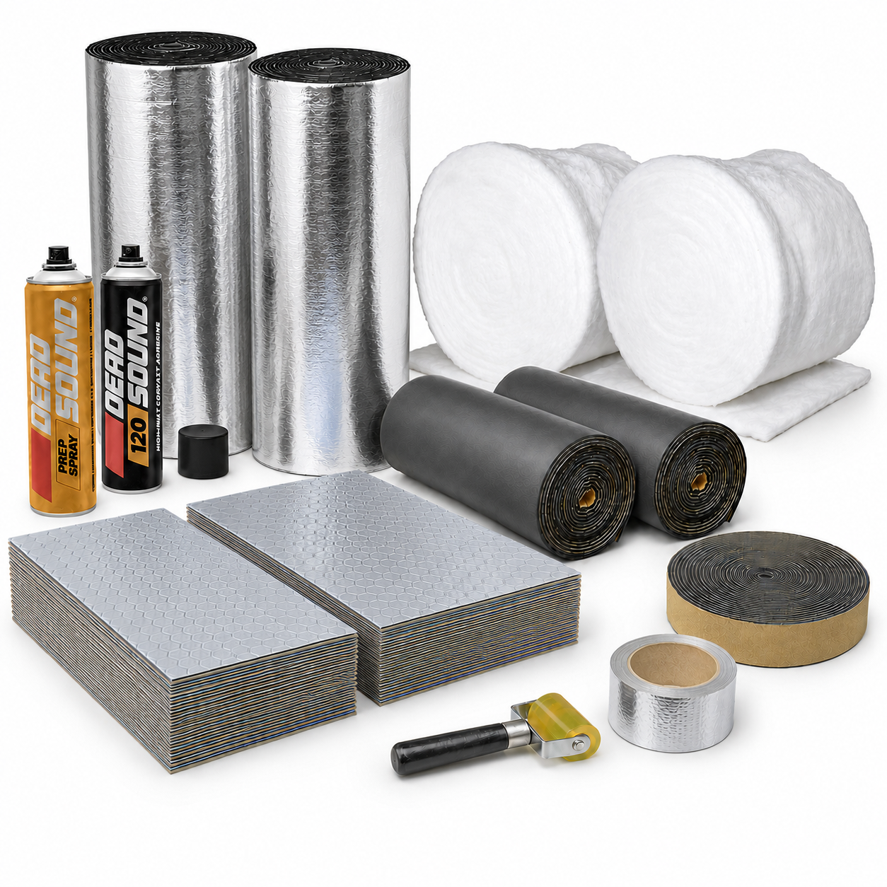 Medium Van Sound Deadening and 10mm Pro Insulation Kit