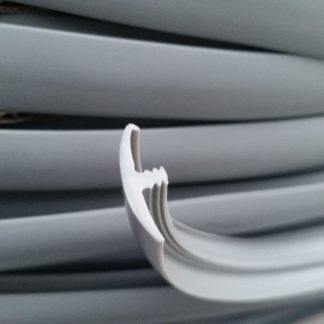 Mid Grey T-Trim edging for 15mm campervan furniture boards