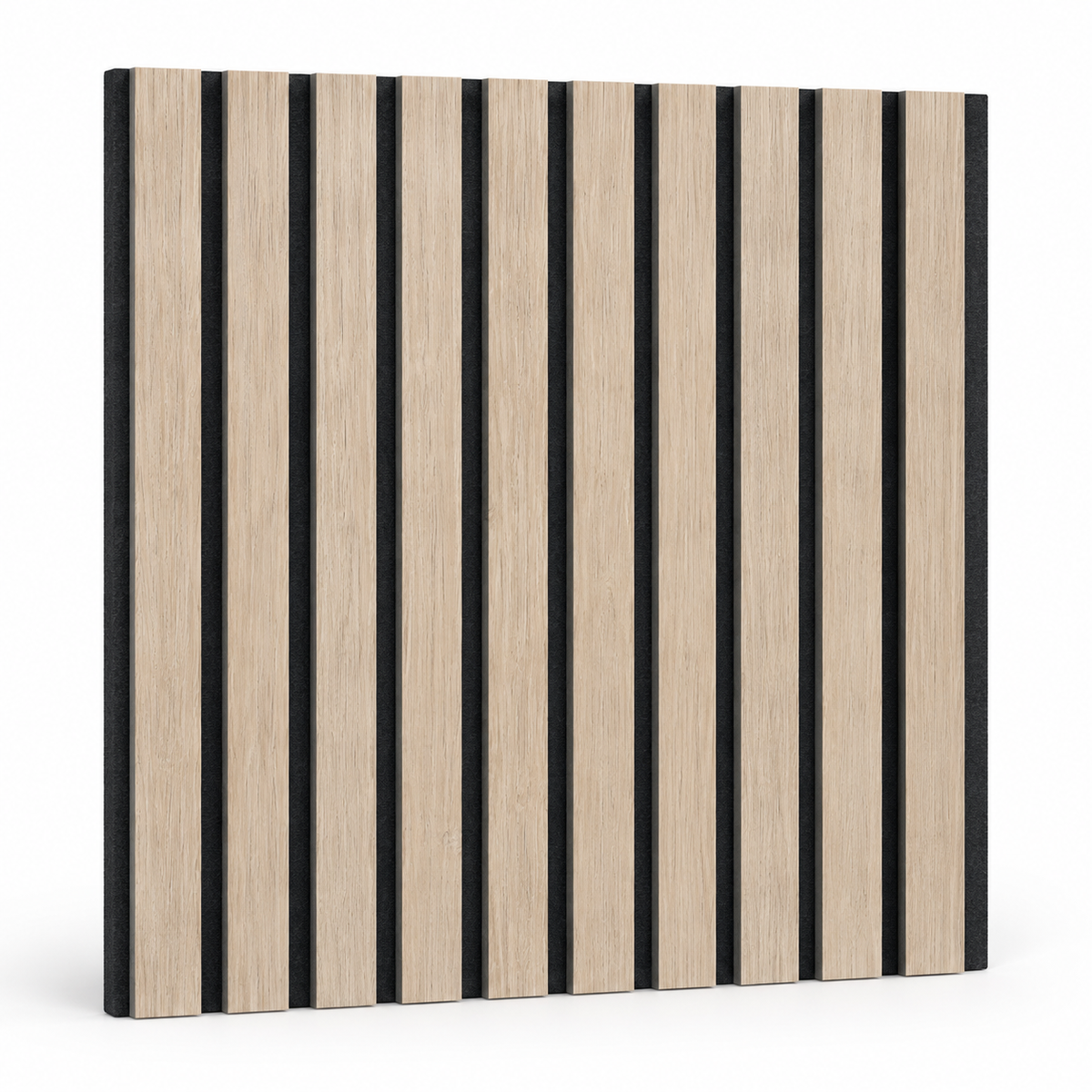 DeadSound Walnut acoustic wall panel, 60cm x 60cm